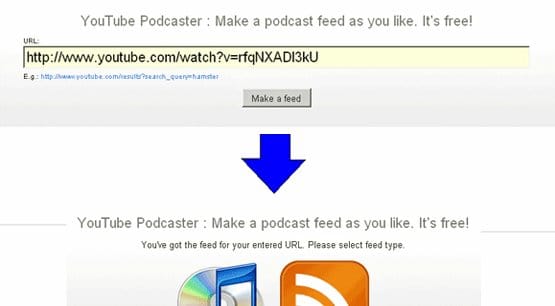 Convert YT to Podcast