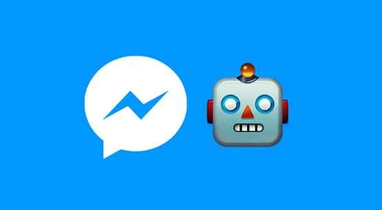 Facebook Chat Bot Illustration