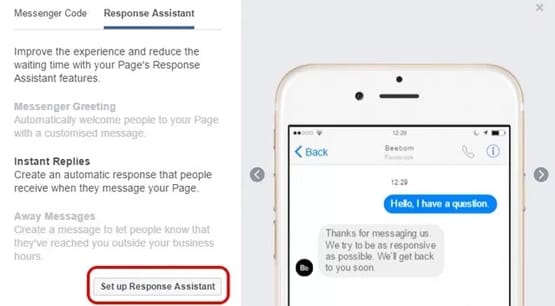 Facebook Response Assistant