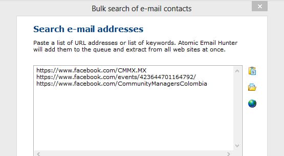 Bulk Mail Searching