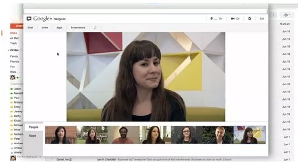 Google Hangouts Video Chat